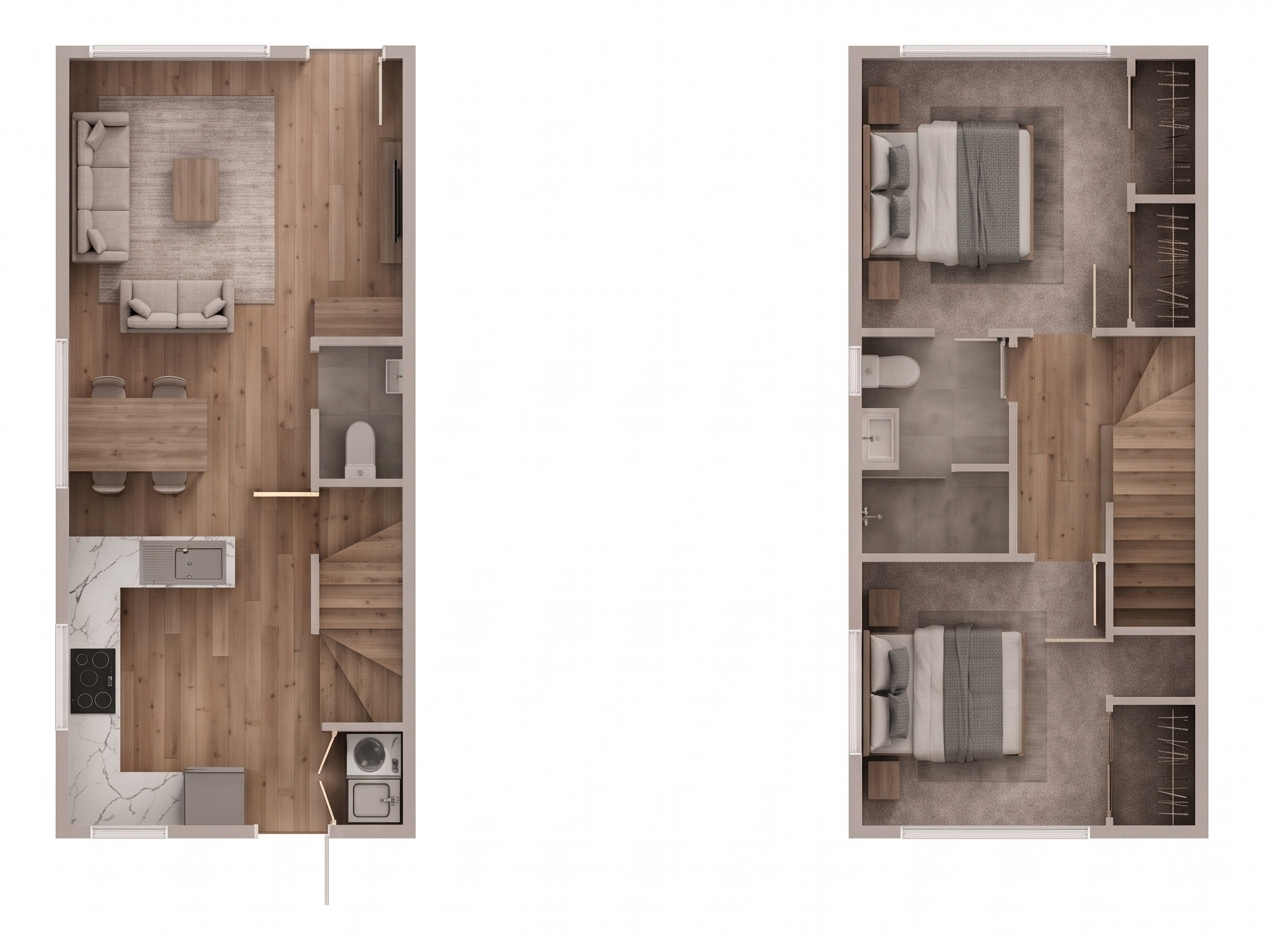 Kohiwi Terraces Type A Lots 1 and 2 floor plan
